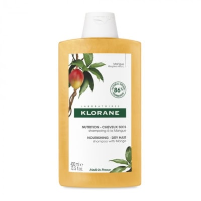 shampooing nutrition 400ml mangue cheveux secs klorane