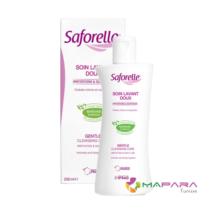 SAFORELLE Soin Lavant Doux Format Voyage 250ml - MaPara Tunisie