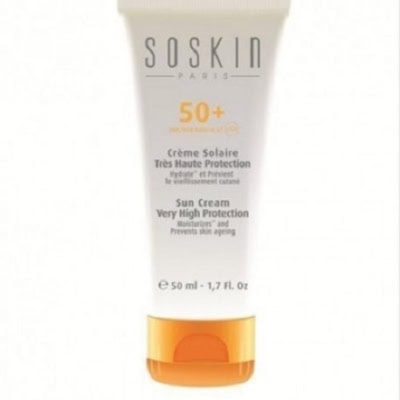 SOSKIN Creme Solaire Tres Haute Protection SPF50+