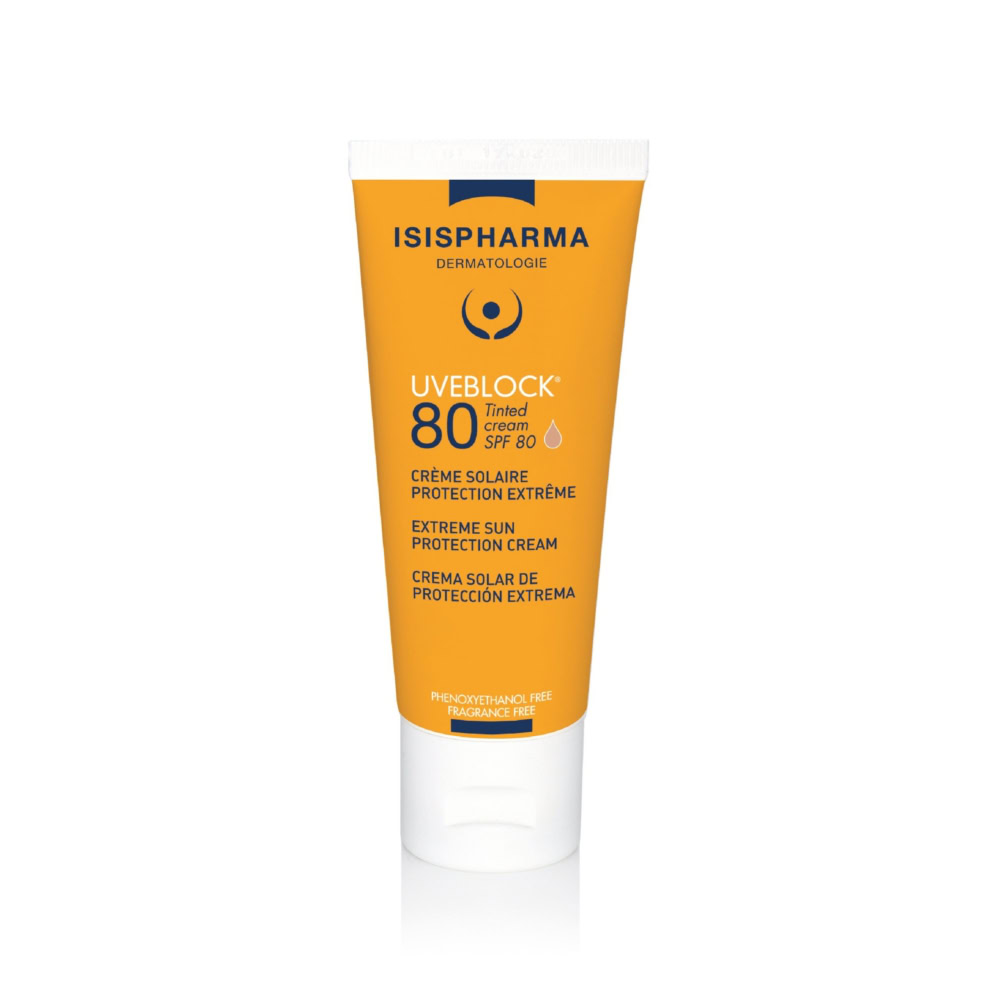 Isispharma uveblock ecran teinté spf80 40ml