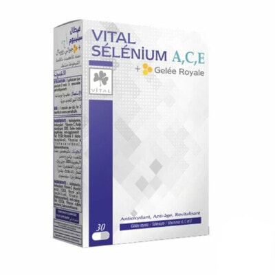 VITAL Selenium A,C,E 30 Gélules