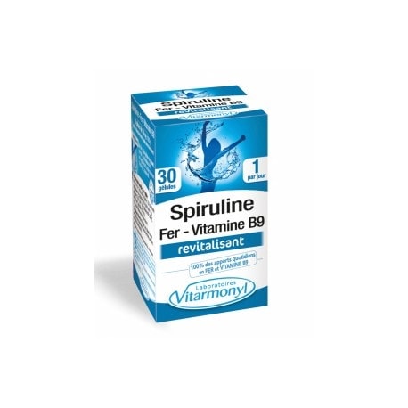 Vitarmonyl spiruline 30 gelules