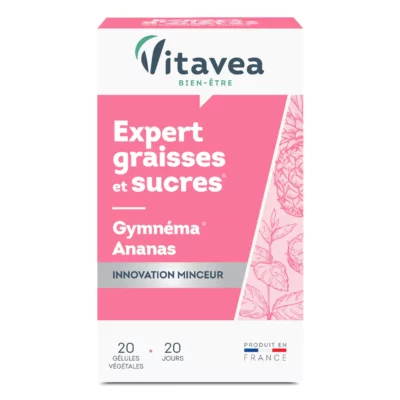 Vitavea Expert Graisses et Sucres 20 Gélules