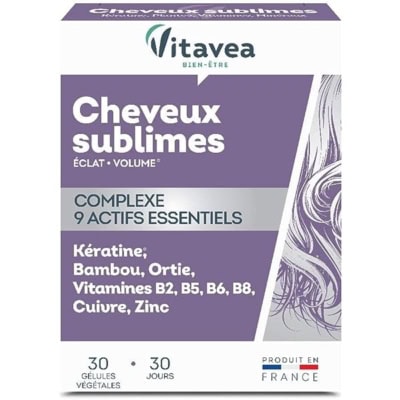 Vitavea Optima Croissance des Cheveux 30 Capsules