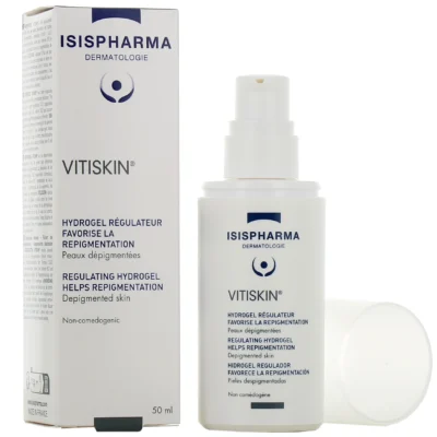 Isispharma Vitiskin Hydrogel Régulateur Peau Dépigmentée 50ml