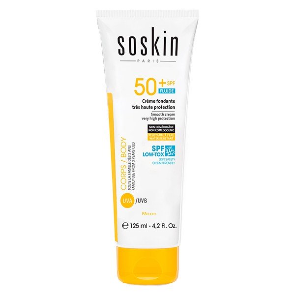 SOSKIN Creme Fondante Tres Haute Protection SPF50 125 Ml