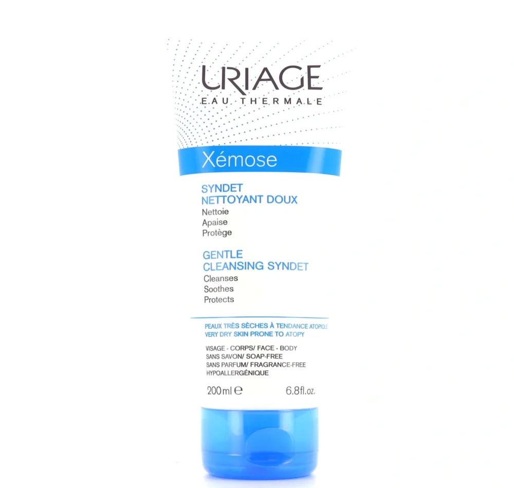 Uriage xemose syndet nettoyant doux peaux très sèches à tendance atopique 200ml