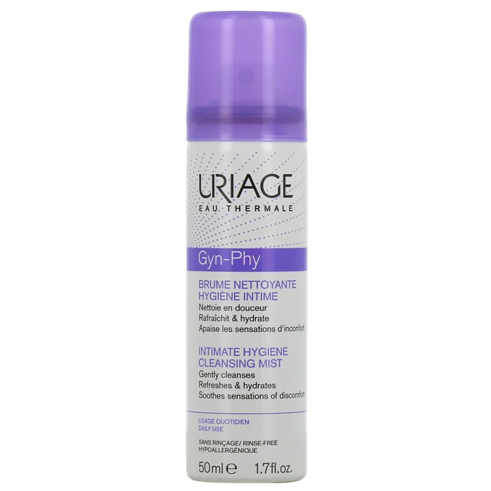 Uriage gyn-phy brume nettoyante hygiène intime 50ml