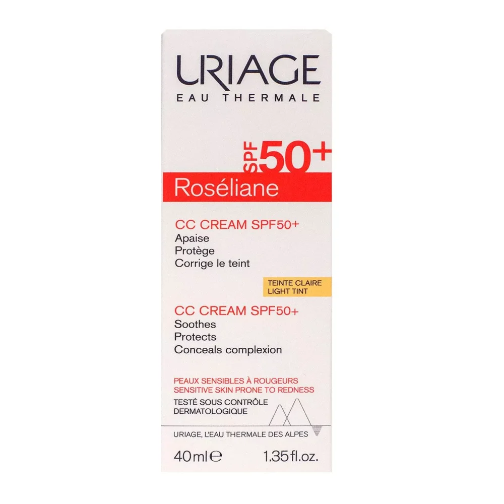 Uriage roseliane cc cream teinte claire spf50 40ml