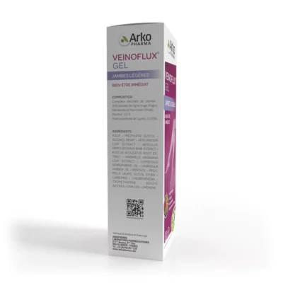 Arkopharma veinoflux gel pour jambes légères 150ml