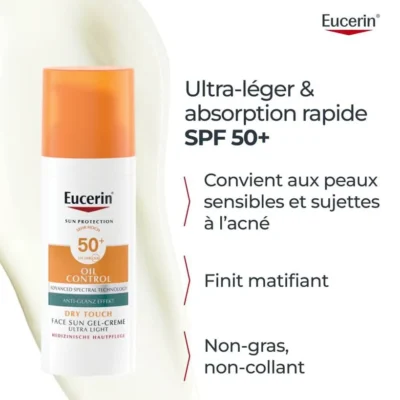 EUCERIN Oil Control Gel Creme SPF 50+ 50ml