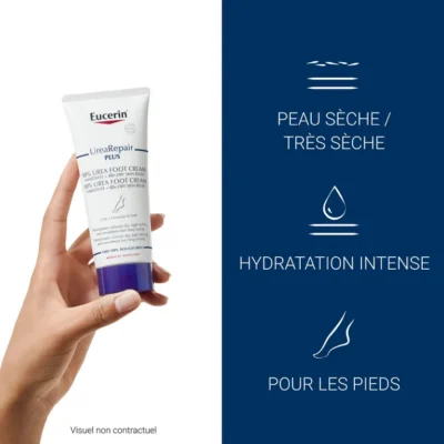 Eucerin UreaRepair PLUS Crème Pieds 10% d'Urée Peau sèche 100ml