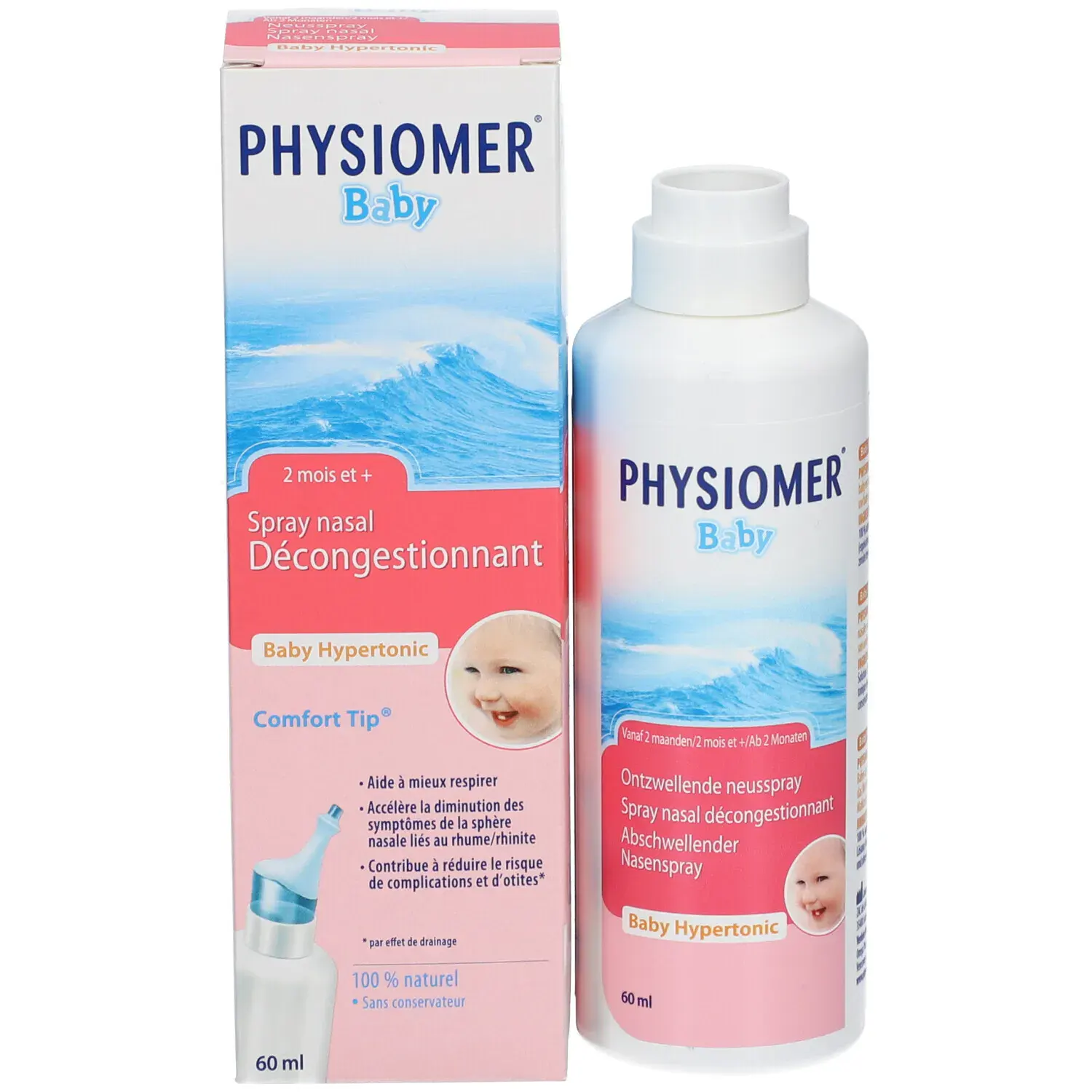 Physiomer hypertonique bebe 60ml Physiomer hypertonique bebe 60ml