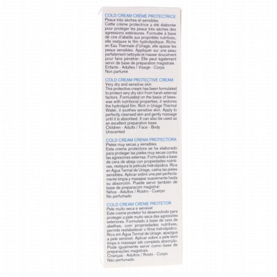 Uriage cold cream creme protectrice 100ml