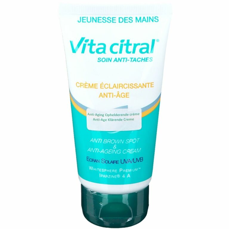 Vita citral soin anti taches creme eclaircissante mains anti âge 75 ml