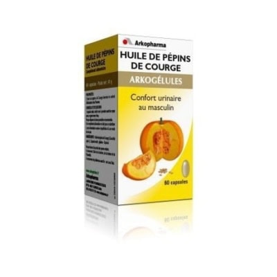 ARKOPHARMA Arkogelules Huile De Pepins De Courge 60 Capsules