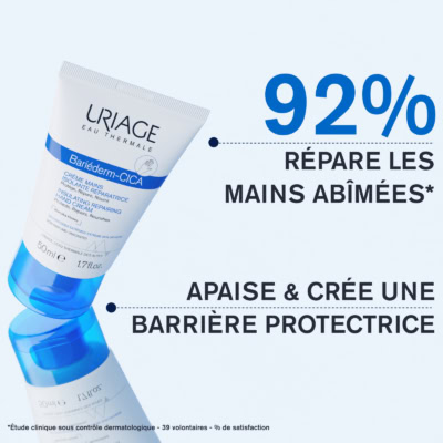 Uriage bariederm cica crème mains isolante réparatrice 50ml