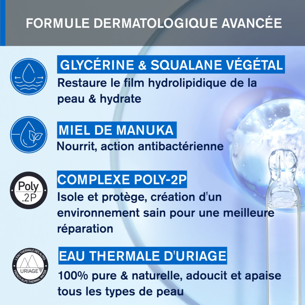 Uriage bariederm cica crème mains isolante réparatrice 50ml
