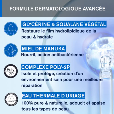 Uriage bariederm cica crème mains isolante réparatrice 50ml