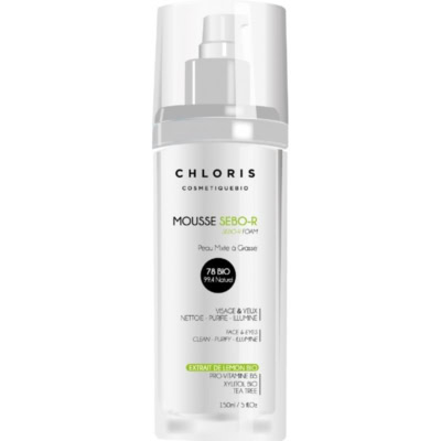 CHLORIS MOUSSE SEBO R PEAUX MIXTES A GRASSE 150ML