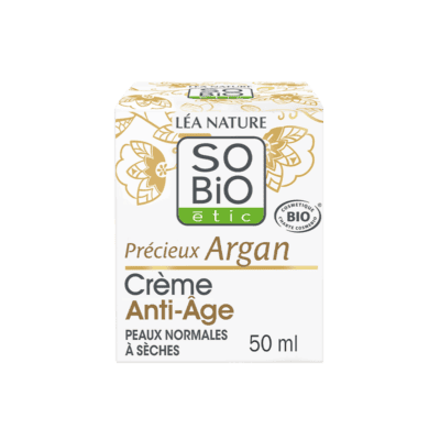 So'Bio Précieux Argan Crème Anti-Âge Jour Bio 50ml