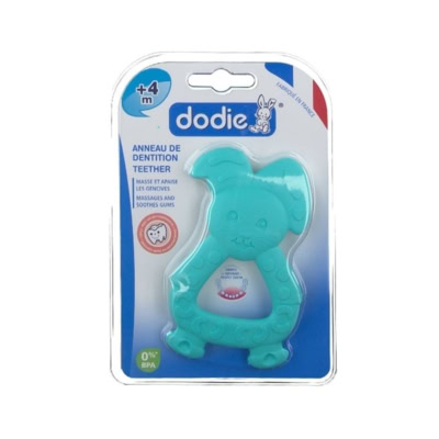DODIE ANNEAU DE DENTITION LAPIN BLEU 4 MOIS ET +