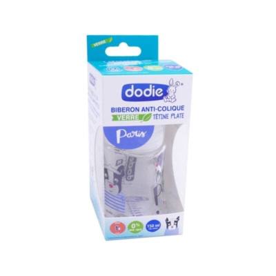 DODIE Biberon Sensation+ Verre 150ml Paris