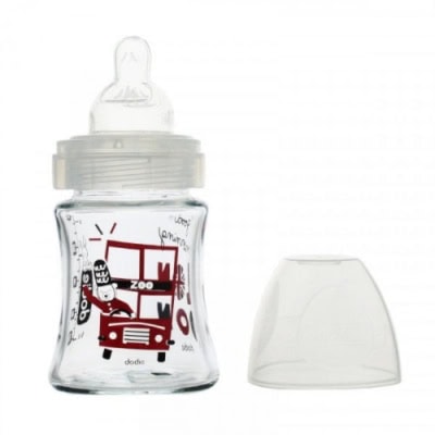 DODIE BIBERON VERRE SENSATION+ 150 ML DEBIT 1 0-6 MOIS - MODELE LONDON