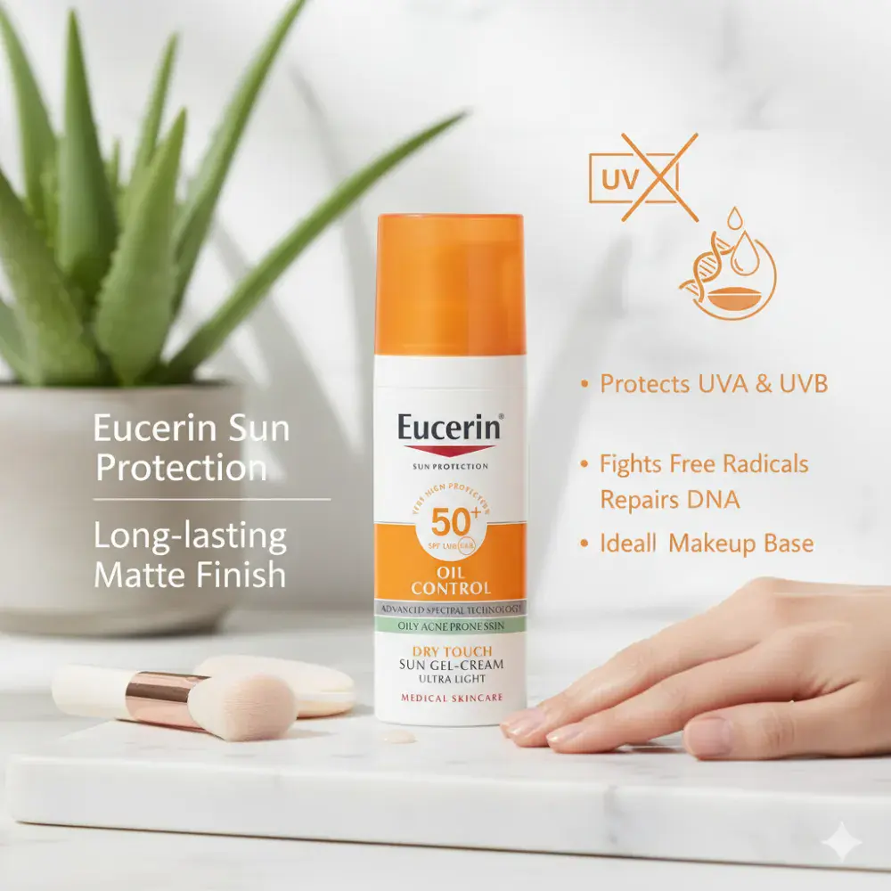 Eucerin oil control gel creme spf 50+ 50ml Eucerin oil control gel creme spf 50+ 50ml