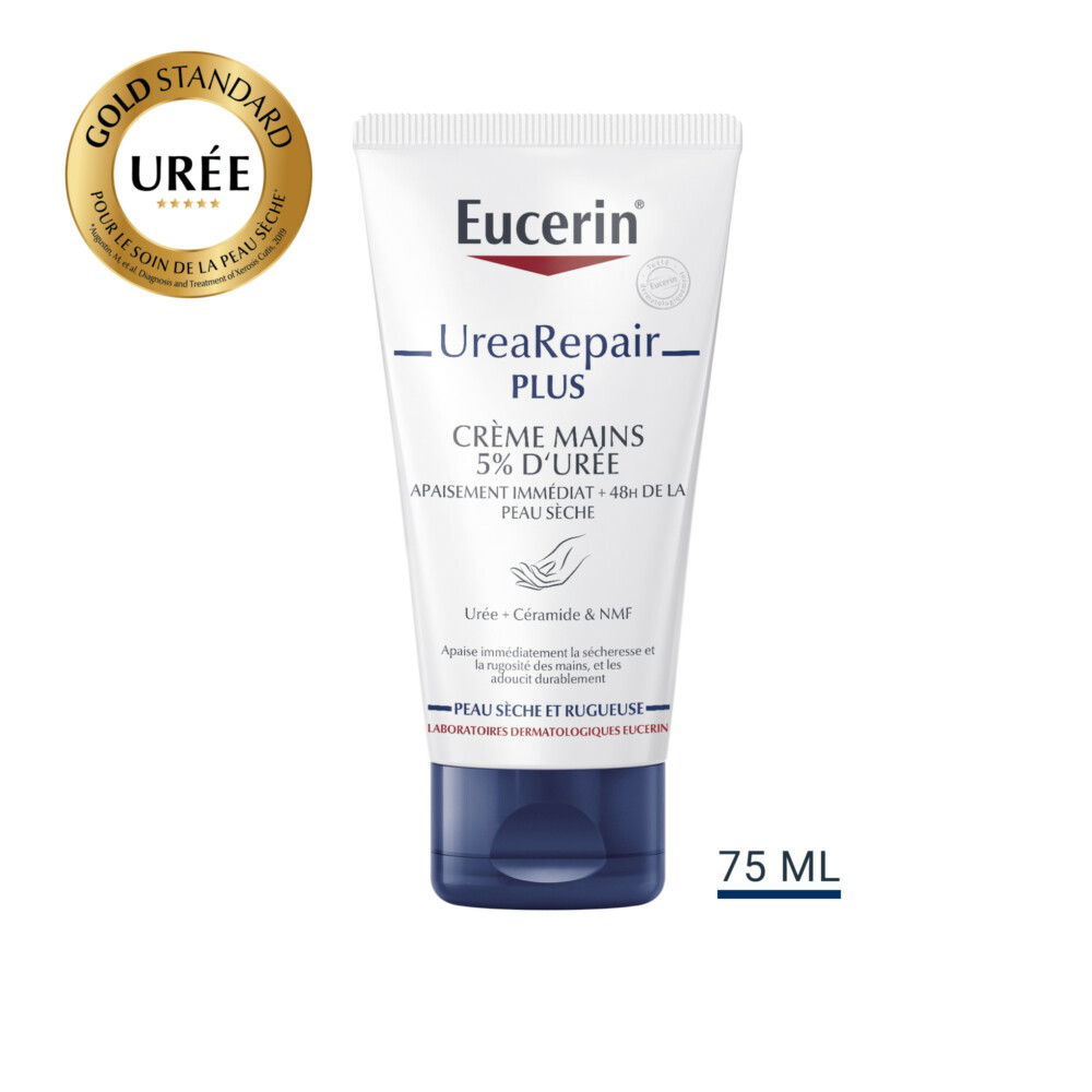 Eucerin urearepair plus crème mains 5% urée réparatrice