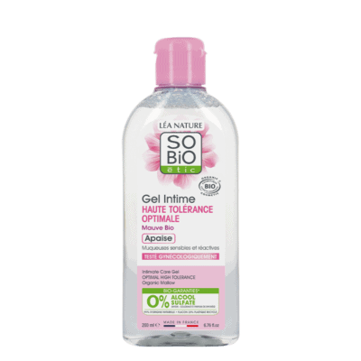 So'Bio Douche Gel Intime Haute Tolérance Optimale Mauve Bio 200 ml