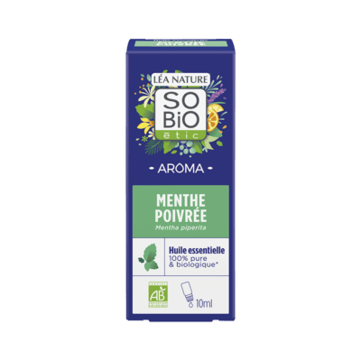 SO'BIO Huile Essentielle Menthe Poivrée Bio 10ml