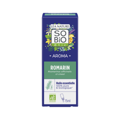 SO'BIO Aroma Huile Essentielle Romarin Bio 15ml