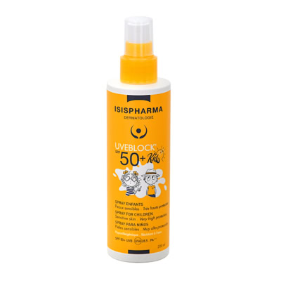 Isispharma Uveblock Spray Solaire Enfants SPF50+ 200ml