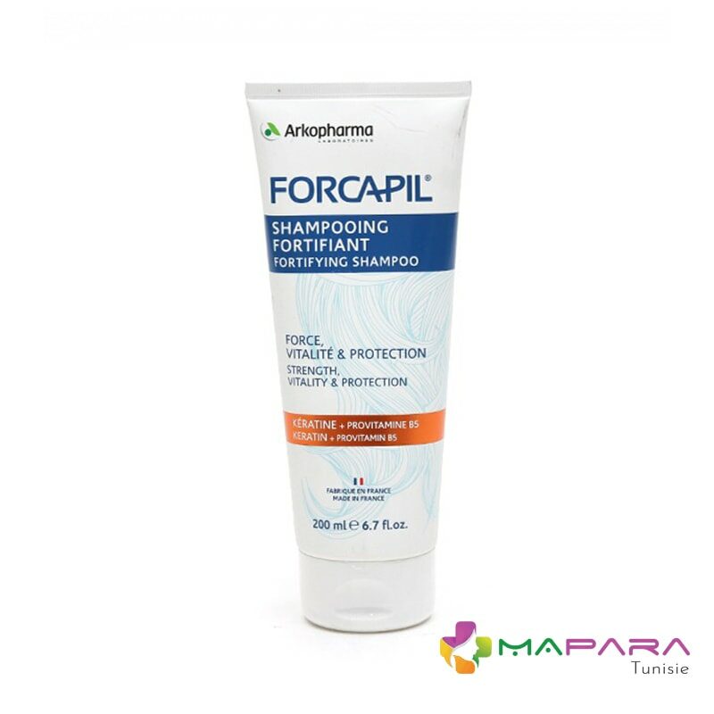 shampooing fortifiant keratine 200ml forcapil