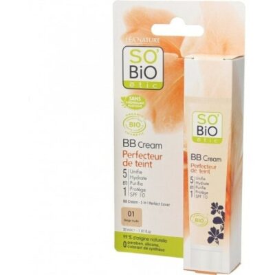 SO’BIO BB Cream 5 en 1 Perfecteur de Teint 01 30 ml