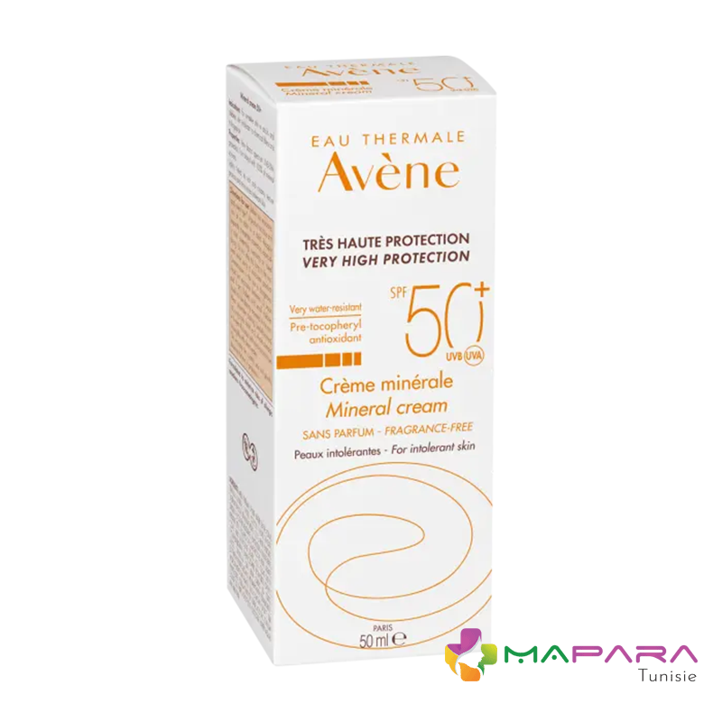 tres haute protection creme minerale spf 50 mapara tunisie