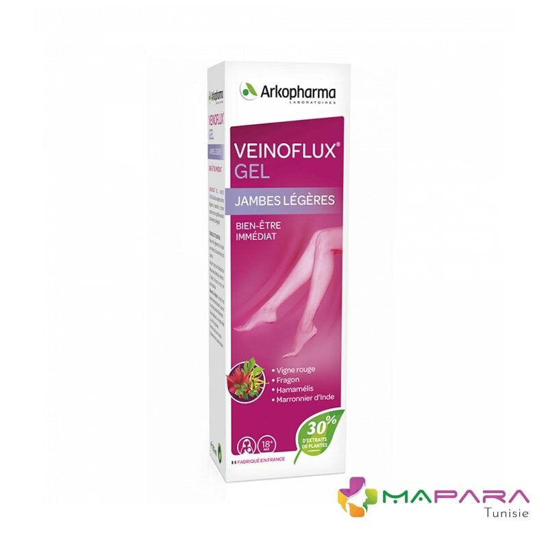 veinoflux gel jambes legeres bien etre immediat 150ml arkopharma