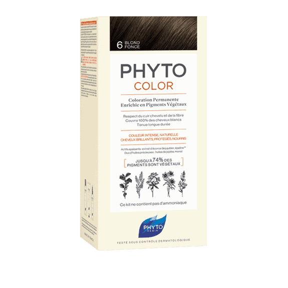 Phyto phytocolor 6 blond fonce marron