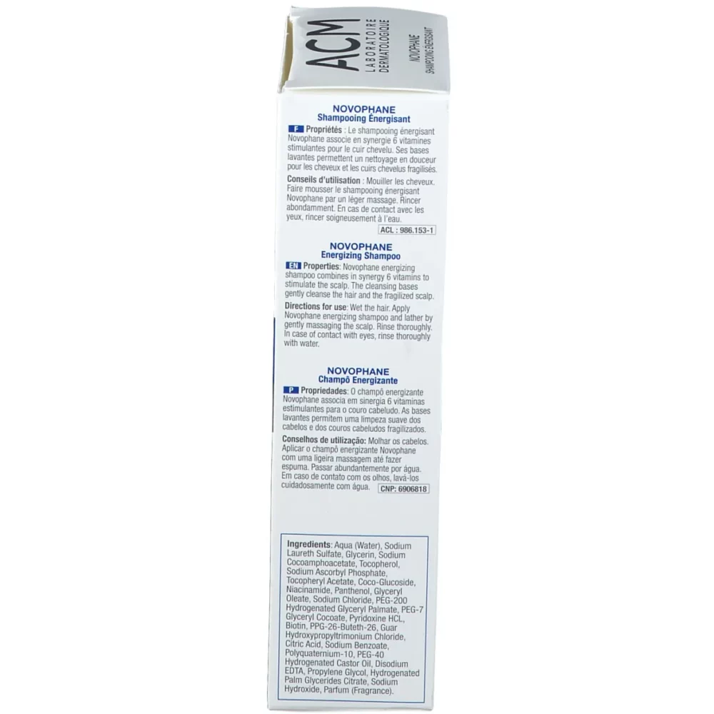 Acm novophane shampoing energisant 200ml