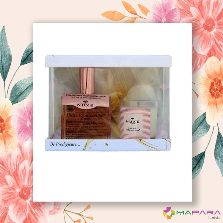 NUXE Coffret Huile Prodigieuse Florale100ml + Bougie