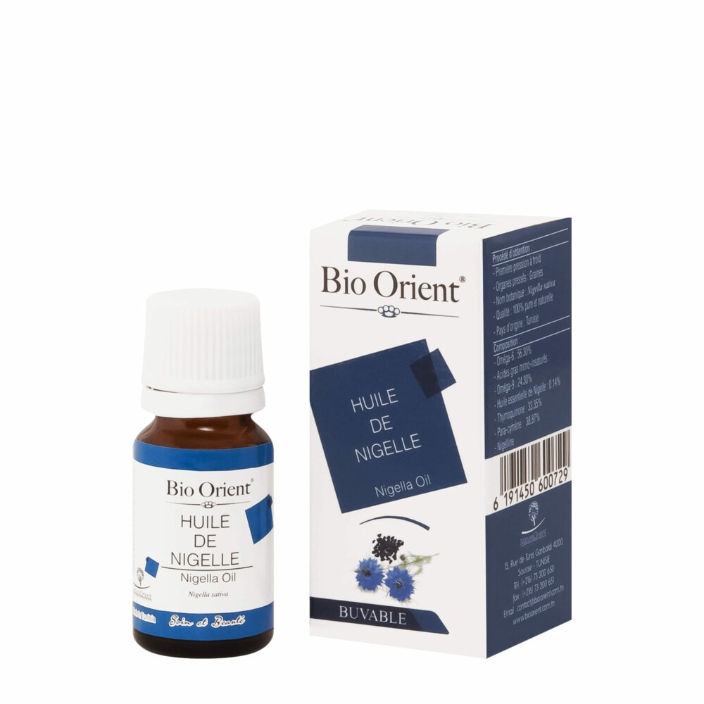 Bio orient huile de nigelle 10ml