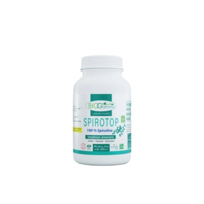 Bio Gatrana Spirotop Spiruline Biologique 180 Gélules