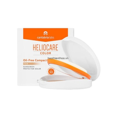 heliocare compact spf50 fond de teint oil free fair 10g mapara