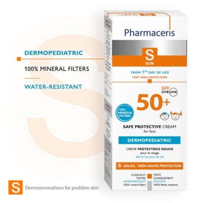 Pharmaceris S Dermopediatric Protection Solaire Enfant SPF50+ 125ml