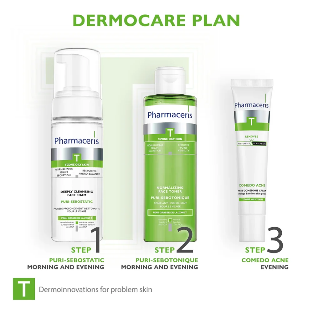 Pharmaceris t puri-sebostatic mousse nettoyante 150ml