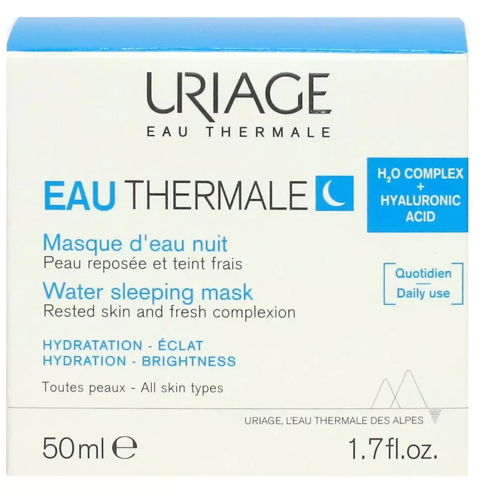 Uriage eau thermale masque d'eau nuit 50ml