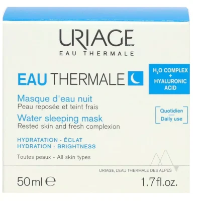 Uriage eau thermale masque d'eau nuit 50ml