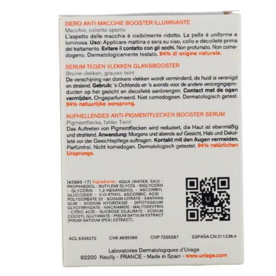 Uriage dépiderm sérum anti-taches booster d'eclat 30ml