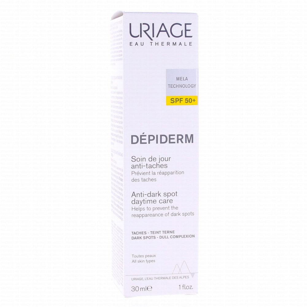 Uriage depiderm soin du jour anti-tâches spf50 30ml